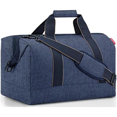 Dámska cestovná taška Reisenthel Allrounder L Herringbone Dark Blue Dámska cestovná taška Reisenthel Allrounder L Herringbone Dark Blue