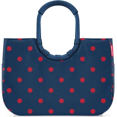 Dámska taška Reisenthel Loopshopper L Frame Mixed Dots Red Dámska taška Reisenthel Loopshopper L Frame Mixed Dots Red