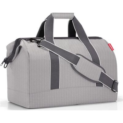Cestovná taška Reisenthel Allrounder L Herringbone Grey Cestovná taška Reisenthel Allrounder L Herringbone Grey