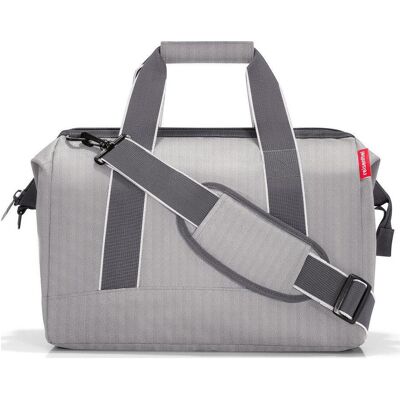 Cestovná taška Reisenthel Allrounder M Herringbone Grey Cestovná taška Reisenthel Allrounder M Herringbone Grey