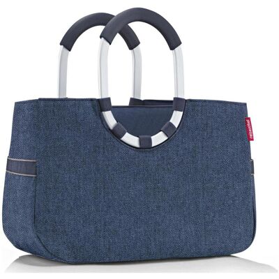 Dámska taška Reisenthel Loopshopper M Herringbone Dark Blue Dámska taška Reisenthel Loopshopper M Herringbone Dark Blue
