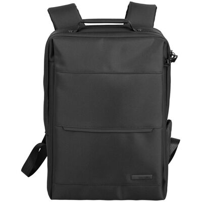 Batoh na notebook Travelite Workfloow Backpack M Black Batoh na notebook Travelite Workfloow Backpack M Black