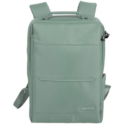 Batoh na notebook Travelite Workfloow Backpack M Sage Batoh na notebook Travelite Workfloow Backpack M Sage