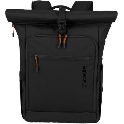 Rolovací ruksak Travelite Briize Backpack M Roll-Up Black Rolovací ruksak Travelite Briize Backpack M Roll-Up Black
