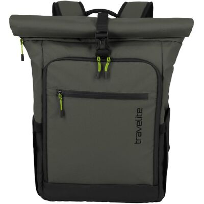 Rolovací ruksak Travelite Briize Backpack M Roll-Up Khaki Rolovací ruksak Travelite Briize Backpack M Roll-Up Khaki