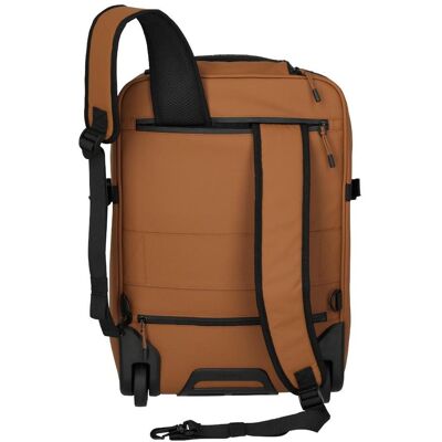 Cestovný batoh na kolieskach Travelite Briize Backpack L Trolley Curry Cestovný batoh na kolieskach Travelite Briize Backpack L Trolley Curry