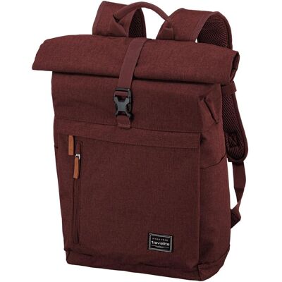 Roll top batoh Travelite Basics Roll-up Backpack Bordeaux Roll top batoh Travelite Basics Roll-up Backpack Bordeaux