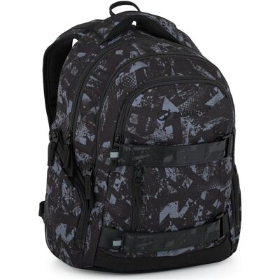 Batoh na notebook Bagmaster NOMAD 25 B Black/grey Batoh na notebook Bagmaster NOMAD 25 B Black/grey