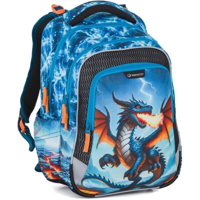 Školský batoh Bagmaster LUMI 26 D Dragon Školský batoh Bagmaster LUMI 26 D Dragon