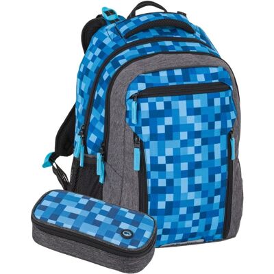 Školský set Bagmaster PORTO 26 B Set Cubes Školský set Bagmaster PORTO 26 B Set Cubes