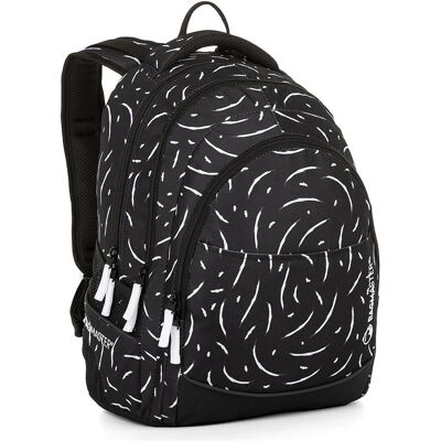 Školský set Bagmaster DIGITAL 23 A Set Black/white Školský set Bagmaster DIGITAL 23 A Set Black/white