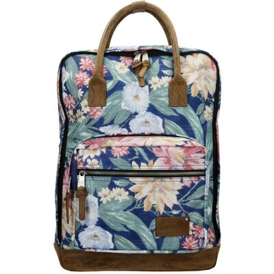 Batoh na notebook Enrico Benetti Santiago 46180 Navy Flower Batoh na notebook Enrico Benetti Santiago 46180 Navy Flower