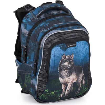 Veľký školský set Bagmaster LUMI 24 F Set L Wolf Veľký školský set Bagmaster LUMI 24 F Set L Wolf