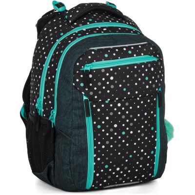 Školský set Bagmaster PORTO 24 A Set Black-Turquoise Školský set Bagmaster PORTO 24 A Set Black-Turquoise