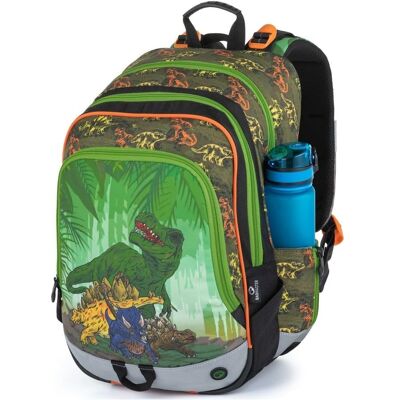 Školský batoh Bagmaster Alfa 21 C Green/black Školský batoh Bagmaster Alfa 21 C Green/black