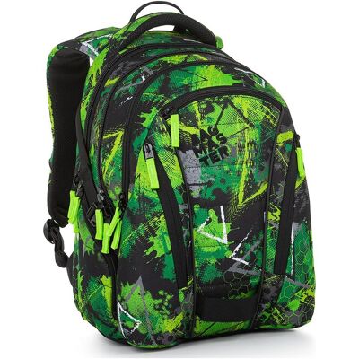 Školský batoh Bagmaster Bag 23 A Green/Black Školský batoh Bagmaster Bag 23 A Green/Black