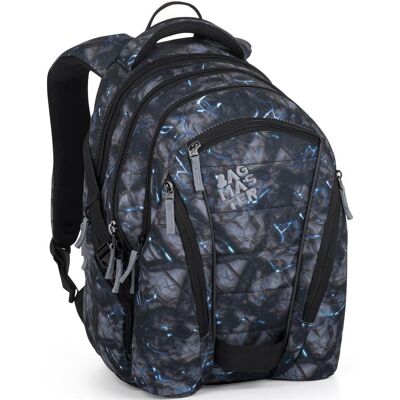 Školský batoh Bagmaster Bag 24 A Grey/Blue Školský batoh Bagmaster Bag 24 A Grey/Blue