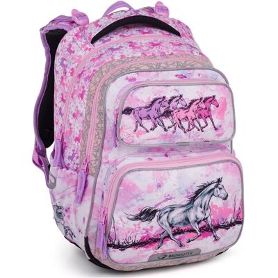 Školský batoh Bagmaster Dopi 24 A Pink Školský batoh Bagmaster Dopi 24 A Pink
