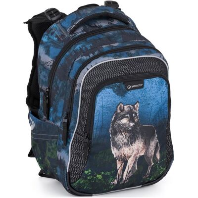 Školský batoh Bagmaster Lumi 24 F Blue/Black Školský batoh Bagmaster Lumi 24 F Blue/Black