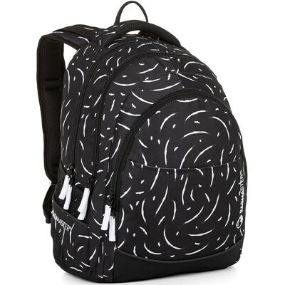 Školský batoh Bagmaster Digital 23 A Black/White Školský batoh Bagmaster Digital 23 A Black/White