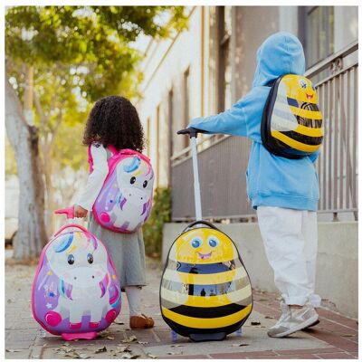 Heys Travel Tots Lightweight Kids Bumble Bee – súprava batoha a kufra Heys Travel Tots Lightweight Kids Bumble Bee – súprava batoha a kufra