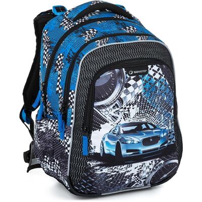 Školský batoh Bagmaster Lumi 23 D Blue/Black Školský batoh Bagmaster Lumi 23 D Blue/Black
