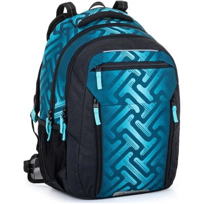 Školský batoh Bagmaster Porto 22 C Blue/Black Školský batoh Bagmaster Porto 22 C Blue/Black