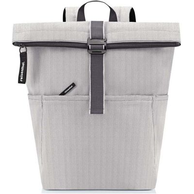 Roll up batoh Reisenthel Rolltop Backpack Herringbone Grey Roll up batoh Reisenthel Rolltop Backpack Herringbone Grey