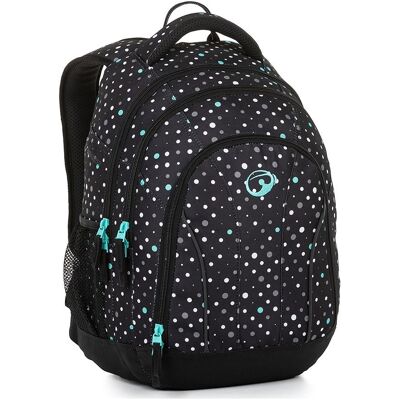 Školský batoh Bagmaster Supernova 23 A Pink/White/Turquoise Školský batoh Bagmaster Supernova 23 A Pink/White/Turquoise