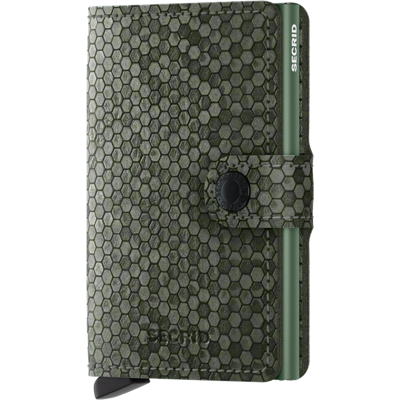 Mini peňaženka Secrid Miniwallet Hexagon Green Mini peňaženka Secrid Miniwallet Hexagon Green