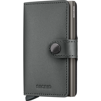 Mini peňaženka Secrid Miniwallet Matte Satin Steel Mini peňaženka Secrid Miniwallet Matte Satin Steel