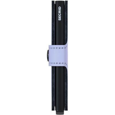 Kožená mini peňaženka Secrid Miniwallet Matte Lilac-Black Kožená mini peňaženka Secrid Miniwallet Matte Lilac-Black