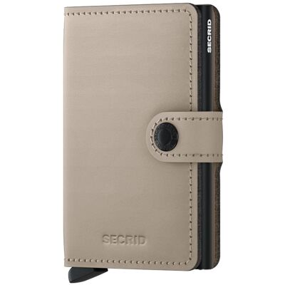 Kožená mini peňaženka Secrid Miniwallet Matte Desert Kožená mini peňaženka Secrid Miniwallet Matte Desert