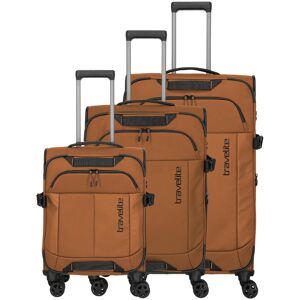 Sada cestovných kufrov Travelite Briize S,M,L Curry Sada cestovných kufrov Travelite Briize S,M,L Curry