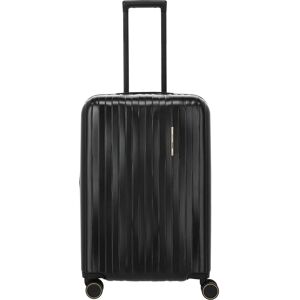 Stredný škrupinový kufor na kolieskach Travelite BARBARA Novelty M Black Stredný škrupinový kufor na kolieskach Travelite BARBARA Novelty M Black