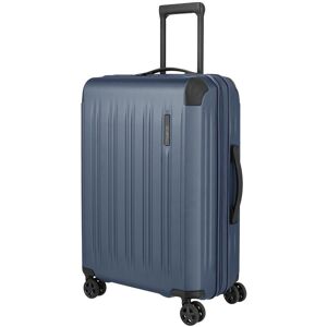 Stredný škrupinový kufor na kolieskach Travelite Dynamiic M exp Denim blue Stredný škrupinový kufor na kolieskach Travelite Dynamiic M exp Denim blue