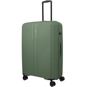 Veľký škrupinový kufor Travelite Air Stripe L Green Veľký škrupinový kufor Travelite Air Stripe L Green