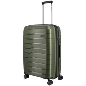 Stredný škrupinový kufor na kolieskach Travelite Air Base M Olive Stredný škrupinový kufor na kolieskach Travelite Air Base M Olive