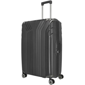 Veľký škrupinový kufor na kolieskach Travelite Elvaa 4w L Black Veľký škrupinový kufor na kolieskach Travelite Elvaa 4w L Black
