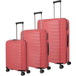 Sada cestovných kufrov Travelite Mooby S,M,L Red Sada cestovných kufrov Travelite Mooby S,M,L Red
