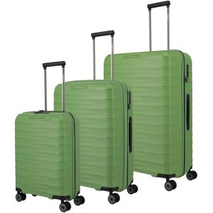 Sada cestovných kufrov Travelite Mooby S,M,L Green Sada cestovných kufrov Travelite Mooby S,M,L Green