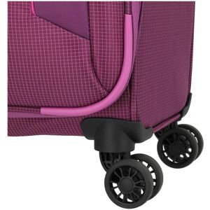 Stredný textilný kufor Travelite Corsiica M Pink Stredný textilný kufor Travelite Corsiica M Pink