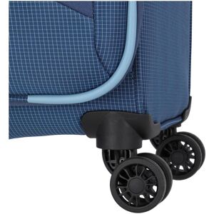 Stredný textilný kufor Travelite Corsiica M Blue Stredný textilný kufor Travelite Corsiica M Blue