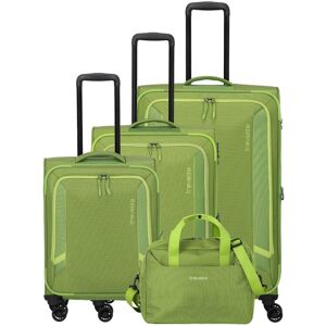 Sada cestovných kufrov Travelite Corsiica S,M,L,BB Fresh Green Sada cestovných kufrov Travelite Corsiica S,M,L,BB Fresh Green