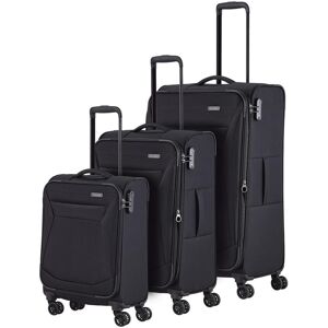 Sada cestovných kufrov Travelite Chios S,M,L Black Sada cestovných kufrov Travelite Chios S,M,L Black