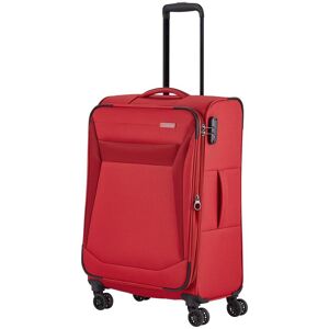 Stredný textilný kufor Travelite Chios M Red Stredný textilný kufor Travelite Chios M Red