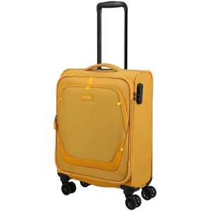 Malý textilný kufor Travelite Umbria S Golden Glow Malý textilný kufor Travelite Umbria S Golden Glow
