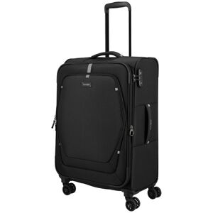 Stredný textilný kufor Travelite Umbria M Black Stredný textilný kufor Travelite Umbria M Black
