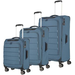 Sada cestovných kufrov Travelite Skaii 4w S,M,L Blue Sada cestovných kufrov Travelite Skaii 4w S,M,L Blue