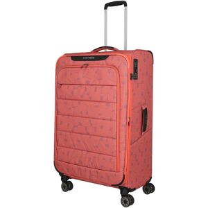 Veľký cestovný kufor Travelite Skaii 4w L Print Peach Veľký cestovný kufor Travelite Skaii 4w L Print Peach